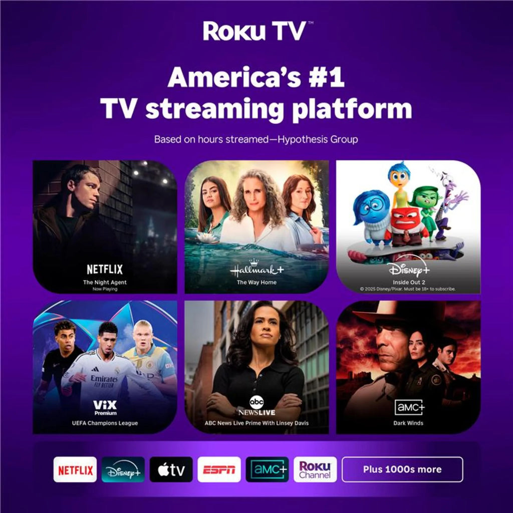 24” Class 720P HD Roku Smart Television, 100012590