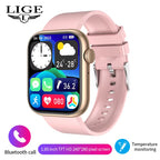 New Smart Watch 2025 Wireless Charging Smartwatch Bluetooth Calls Men Women Smartwatches Fitness Bracelet Custom Watch Face
