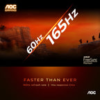 C24G1A 24" Curved Frameless Gaming Monitor, FHD 1920X1080, 1500R, VA, 1Ms MPRT, 165Hz (144Hz Supported), Freesync Premium, Height Adjustable Black