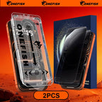 One Fish Screen Protector 2 Pack for Iphone Fingerprint Proof Screen Protector, Privacy Protection, Fingerprint Resistant, Dust-Free Bubble-Free