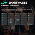 New Smart Watch 2025 Wireless Charging Smartwatch Bluetooth Calls Men Women Smartwatches Fitness Bracelet Custom Watch Face