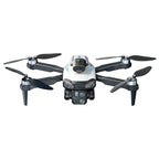 Aerial Drone 2025 C18S Pro with 4K UHD EIS Camera GPS 5G Wifi FPV Brushless Motors Optical Flow Smart Obstacle Avoidance Auto Return 360° Stunt Roll Dual Batteries