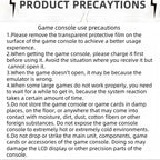 Portable Retro Game Console with 5.5-Inch Large Screen, Supports 10 Emulators, Ultra HD Graphics, Ideal Gift for Birthday, Father’S Day & Christmas, Handheld Game Console