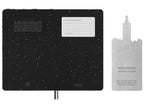 Moleskine Limited Edition Nasa-Inspired 'Moon Surface' Notebook, Hard Cover, Large (5" X 8.25"), Ruled/Lined, Light Grey, 176 Pages