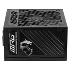 MSI - MPG A850GS PCIE5, 80+ Gold Full Modular Gaming PSU, 12V-2X6 Cable, 5080 5070 ATX 3.1 & Pcie 5.1 Ready. Embossed Jacket Cables. 850W Power Supply, 10 Year Warranty